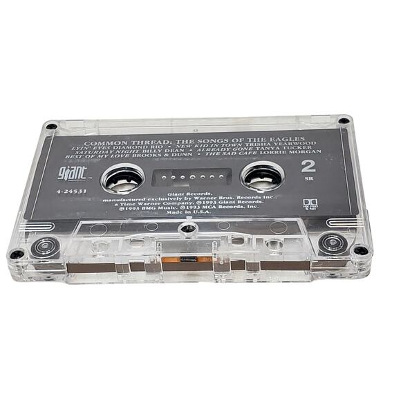 Common Thread The Songs of The Eagles Cassette Tape No Cover 1993 - Picture 3 of 5